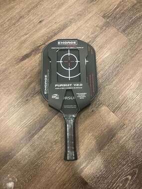 Engage Pursuit V2.0 Performance Pickleball Paddle Amplified Carbon Surface